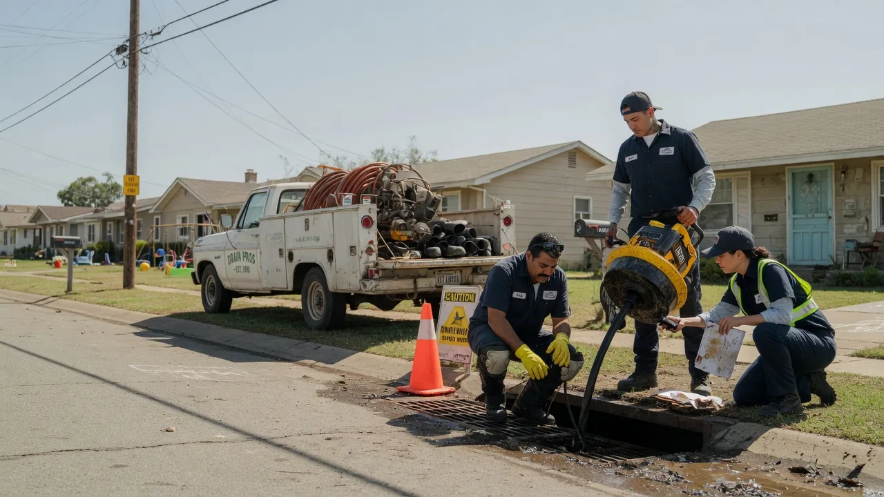 Drain Cleaning in Crawford, TX near me